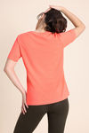 Zelocity Quick Dry Relaxed Top - Orange — thumbnail 3