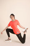 Zelocity Quick Dry Relaxed Top - Orange — thumbnail 4