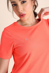 Zelocity Quick Dry Relaxed Top - Orange — thumbnail 5