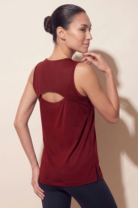 Zelocity Quick Dry Relaxed Tank Top - Winery Buy Zelocity Quick Dry Relaxed Tank Top - Winery