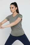 Zelocity Quick Dry Relaxed Top - Tea — thumbnail 2