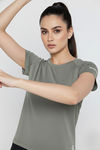 Zelocity Quick Dry Relaxed Top - Tea — thumbnail 4