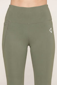 Zelocity Quick Dry Training 3/4th Leggings - Tea — thumbnail 6