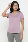 Zelocity Quick Dry Yoga & Training Relaxed Top - Lilac — thumbnail 4
