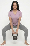 Zelocity Quick Dry Yoga & Training Relaxed Top - Lilac — thumbnail 5