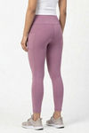Zelocity Quick Dry Yoga & Training 3/4th Leggings - Lilac — thumbnail 3