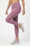Zelocity Quick Dry Yoga & Training 3/4th Leggings - Lilac — thumbnail 4