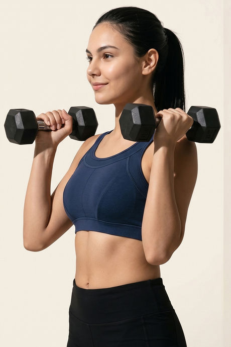 Zelocity Low Impact Sports Bra - Blue Opal — image 4