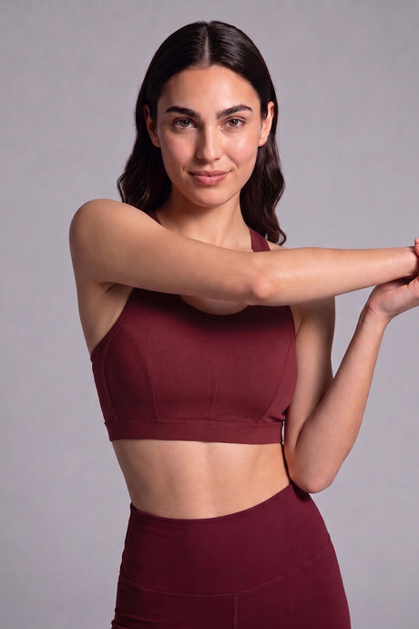 Buy Zelocity Low Impact Sports Bra - Merlot