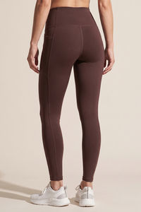 Zelocity Quick Dry Yoga & Training Legging - Brown — thumbnail 4