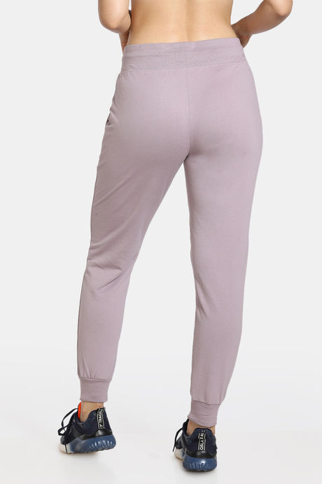 Zelocity Easy Movement High Rise Joggers - Purple — image 3