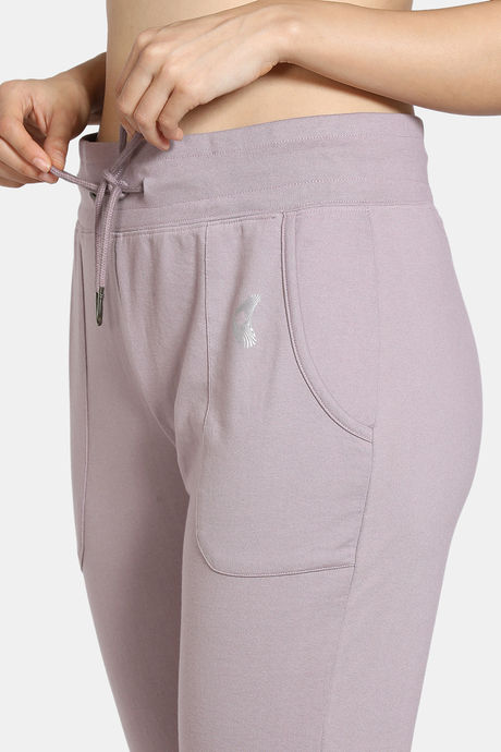 Zelocity Easy Movement High Rise Joggers - Purple — image 5