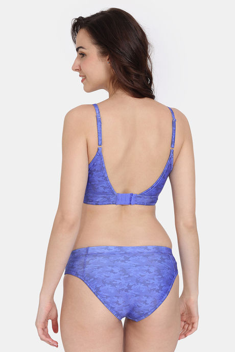 Zelocity Padded Bikini Set With Hook - Marina — image 2