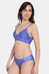 Zelocity Padded Bikini Set With Hook - Marina — thumbnail 3
