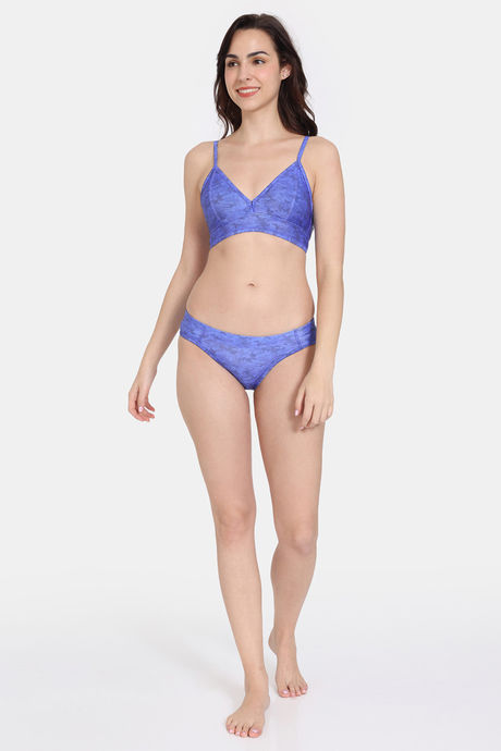 Zelocity Padded Bikini Set With Hook - Marina — image 4