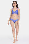 Zelocity Padded Bikini Set With Hook - Marina — thumbnail 4