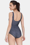 Zelocity Padded Slip-On Maillot - Anthracite — thumbnail 3