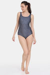 Zelocity Padded Slip-On Maillot - Anthracite — thumbnail 4