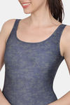 Zelocity Padded Slip-On Maillot - Anthracite — thumbnail 5