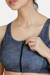 Zelocity Padded Tankini Set With Zipper - Anthracite — thumbnail 5