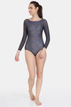 Zelocity Padded Maillot With Zipper - Anthracite — thumbnail 4