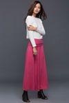 Zivame Flared Fold Over Maxi Skirt - Pink — thumbnail 2