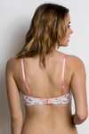 Zivame Padded Non Wired 3/4th Coverage T-Shirt Bra - Frinzi Print — thumbnail 4