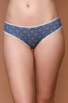 Zivame Floral Ecstasy Low Rise Bikini Panty- Navy — thumbnail 1