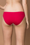 Zivame Rose Razzle Low Rise Bikini Panty- Red — thumbnail 3