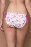 Zivame Polkas n Petunias Low Rise Bikini Panty- Pink — thumbnail 3