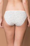 Zivame Petal Trail Low Rise Bikini Panty- Green — thumbnail 3