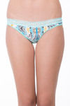 Zivame Super Soft Lace Kissed Hipster Panty- Sea Green Paisley — thumbnail 4