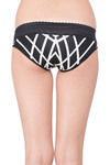 Zivame Super Soft Lace Kissed Hipster Panty- Criss Cross — thumbnail 2