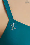 Zivame Zodiac Collection Padded Wired 3/4th Coverage T-Shirt Bra-Green — thumbnail 5