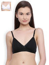 Rosaline Everyday Double Layered Non Wired Medium Coverage Bra (Pack of 2) - Multicolor — thumbnail 1