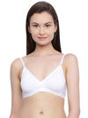Rosaline Everyday Double Layered Non Wired Medium Coverage Bra (Pack of 2) - Multicolor — thumbnail 2