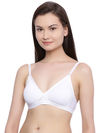 Rosaline Everyday Double Layered Non Wired Medium Coverage Bra (Pack of 2) - Multicolor — thumbnail 3