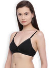 Rosaline Everyday Double Layered Non Wired Medium Coverage Bra (Pack of 2) - Multicolor — thumbnail 6