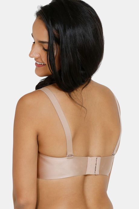 Zivame Miracle Double Layered Non Wired Full Coverage T-Shirt Bra - Skin — image 4