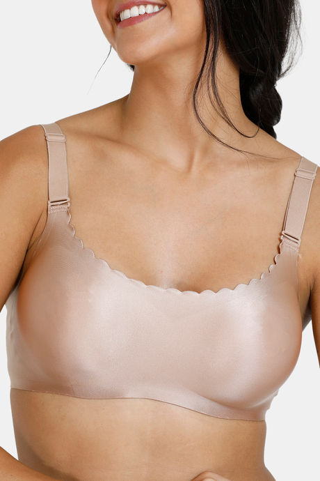 Zivame Miracle Double Layered Non Wired Full Coverage T-Shirt Bra - Skin — image 5