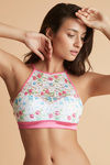 Zivame Floral Padded Non Wired Full Coverage Bralette -Romantic Floral Pt — thumbnail 4