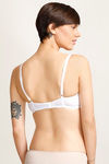Zivame Double Layered Non Wired Medium Coverage T-Shirt Bra - White — thumbnail 3