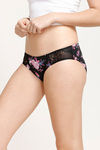 Zivame Low Rise Bikini Brief- Black — thumbnail 2