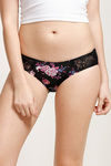 Zivame Low Rise Bikini Brief- Black — thumbnail 6
