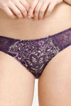 Zivame Low Rise Bikini Brief- Dark Purple — thumbnail 5