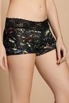 Zivame All Lace Emblishment Mid Waist Boyshorts- Nothern Lights — thumbnail 3