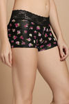 Zivame All Lace Emblishment Mid Waist Boyshorts- Print  — thumbnail 2