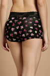 Zivame All Lace Emblishment Mid Waist Boyshorts- Print  — thumbnail 3