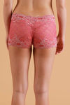 Zivame Medium Rise 3/4th Coverage Boyshorts - Pink — thumbnail 2