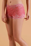 Zivame Medium Rise 3/4th Coverage Boyshorts - Pink — thumbnail 3